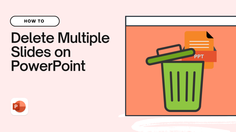 how to delete multiple slides on PowerPoint