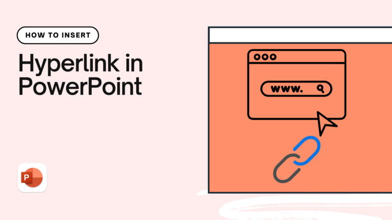 How to insert link to presentation