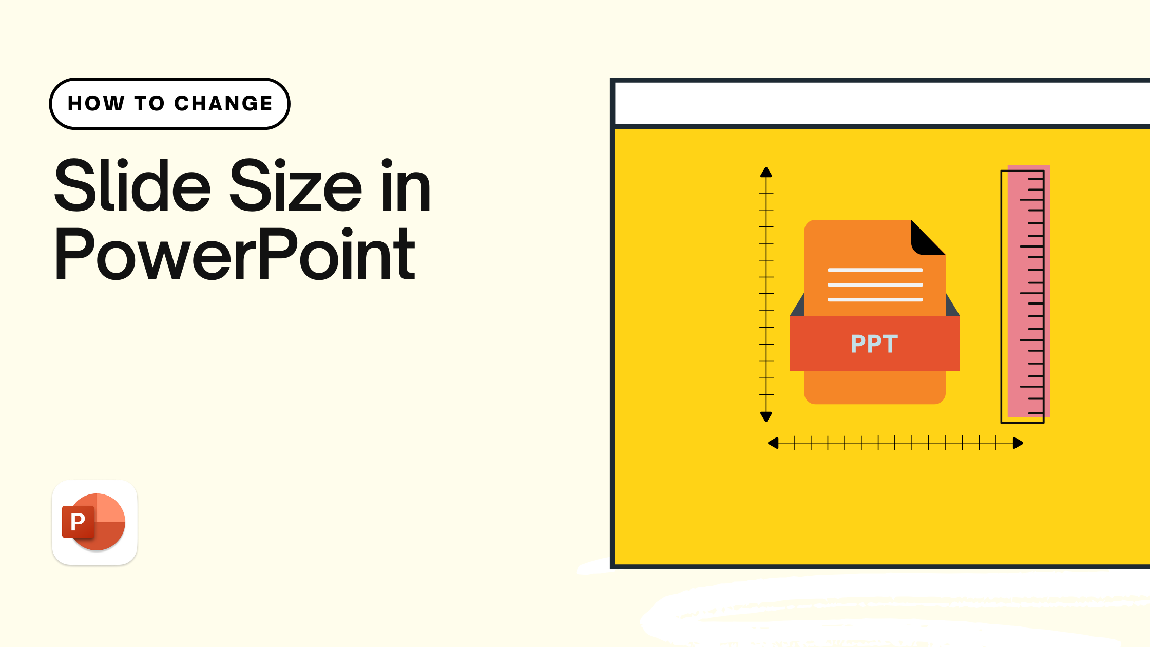 change slide size