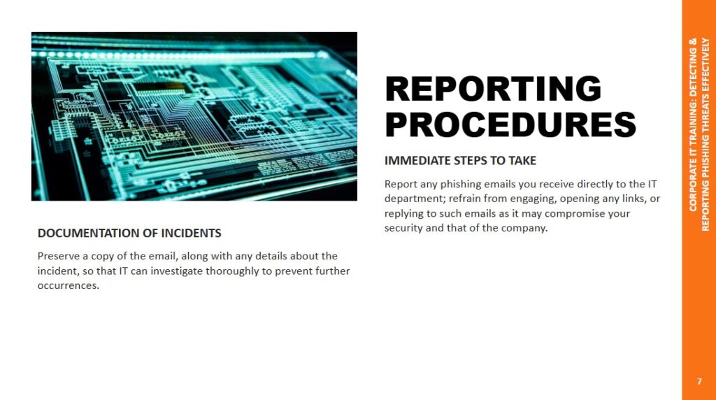 example of phishing training powerpoint slide