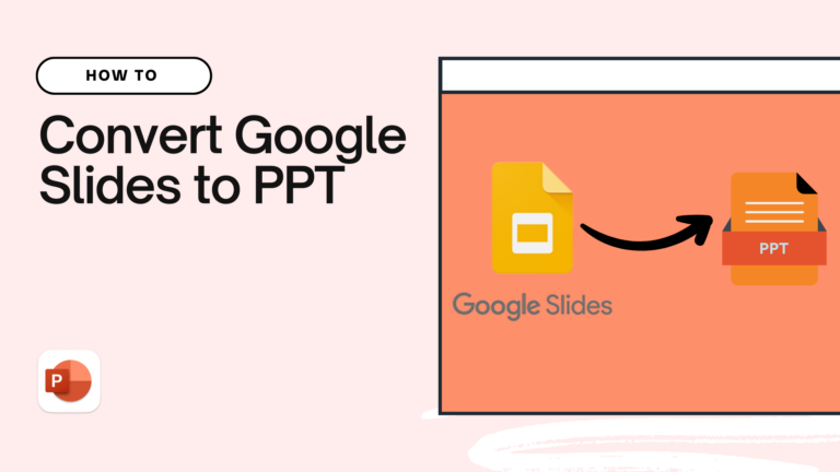 convert Google Slides to PPT