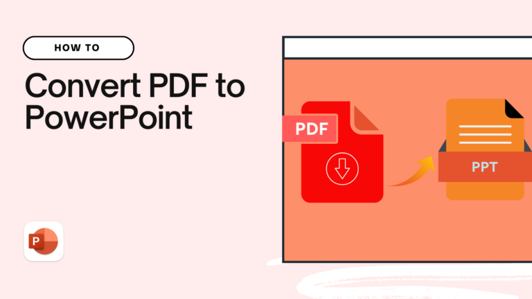 Change PDF to PPT