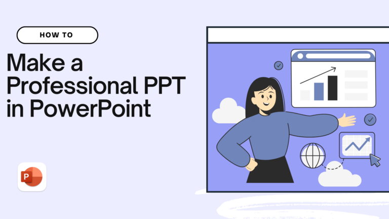 Make a professional PPT