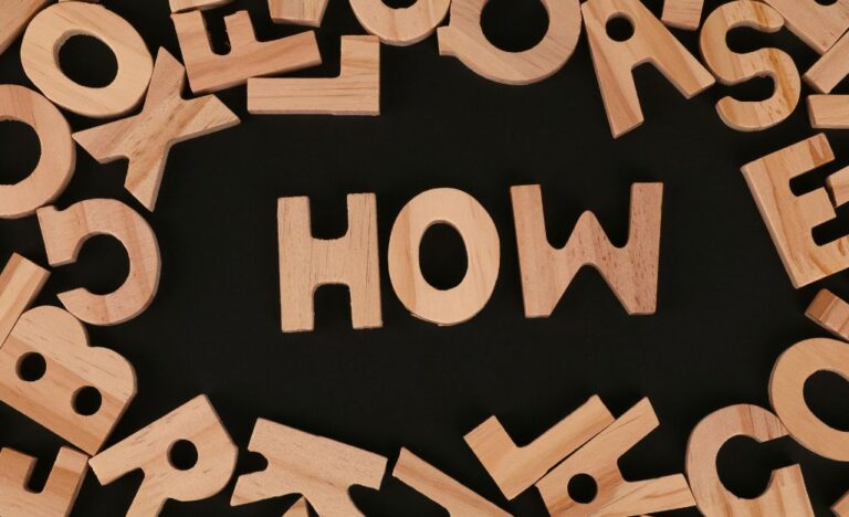 how written in wood block letters