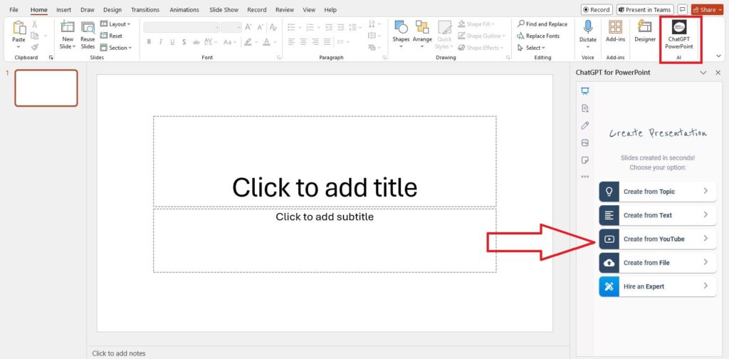 Launch twistly for new PPT