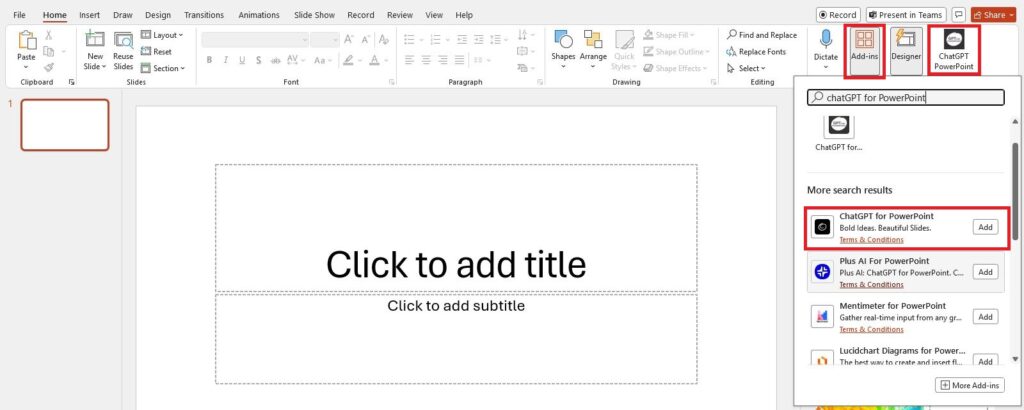 install Twistly add in
