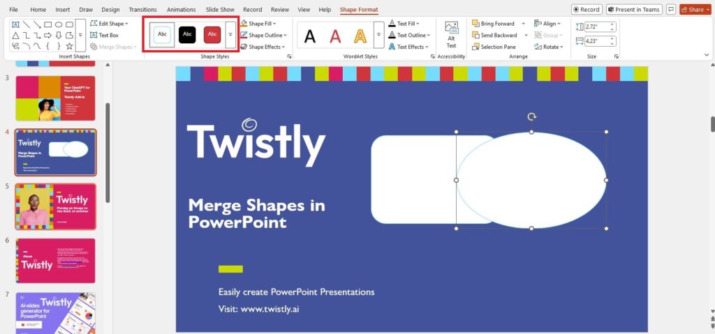 add second image to the slide