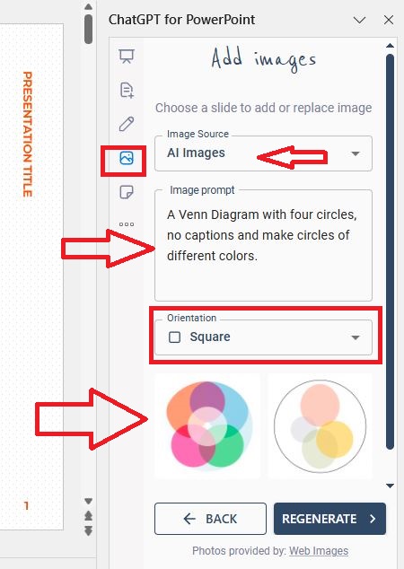 venn diagram with AI prompt