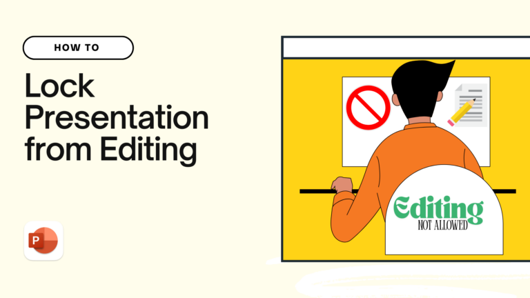 Lock a PPT for editing