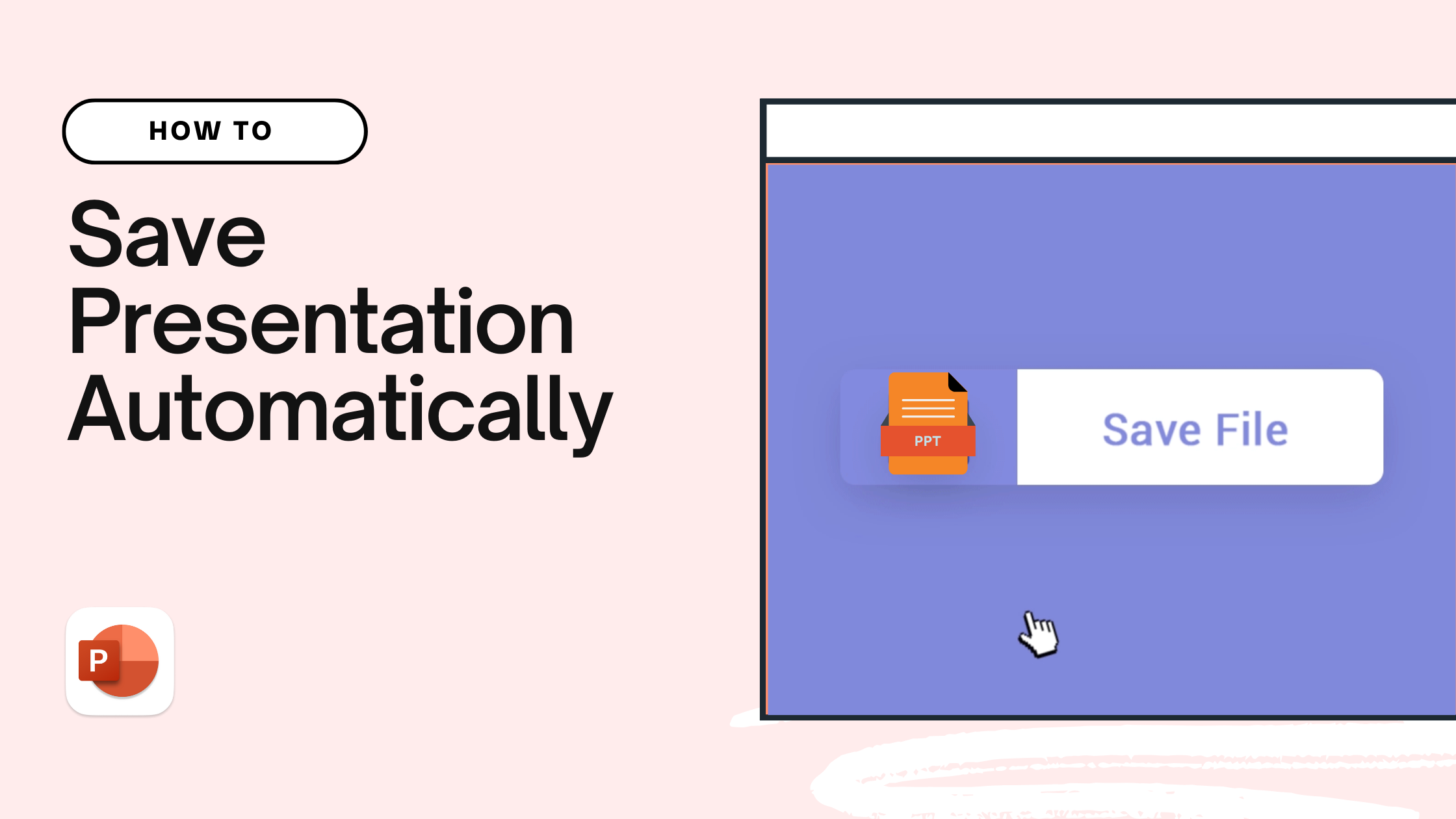 Save PPT automatically