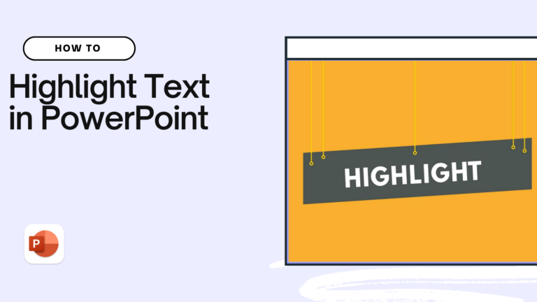 Highlight text in PPT slides
