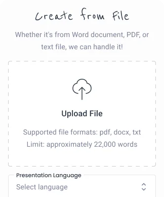 Create from file