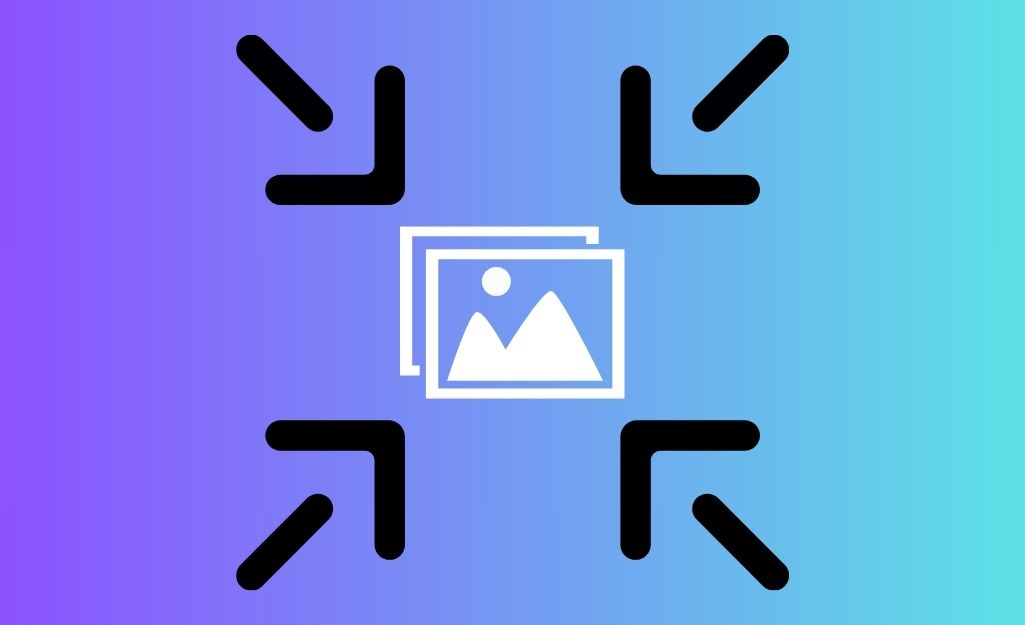 graphic representing image compression in powerpoint