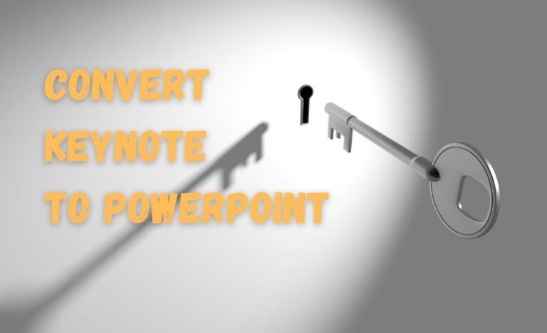 How to Convert Your Keynote Presentation to PowerPoint 