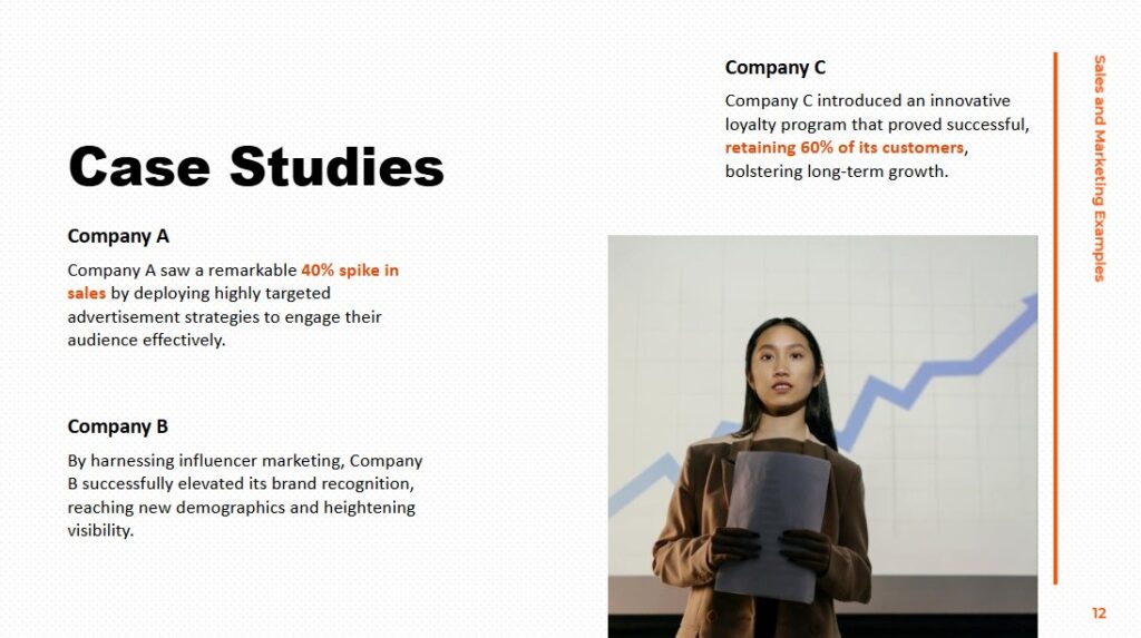 example of marketing presentation using color psychology