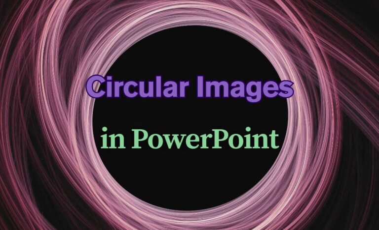 circular images in powerpoint graphic