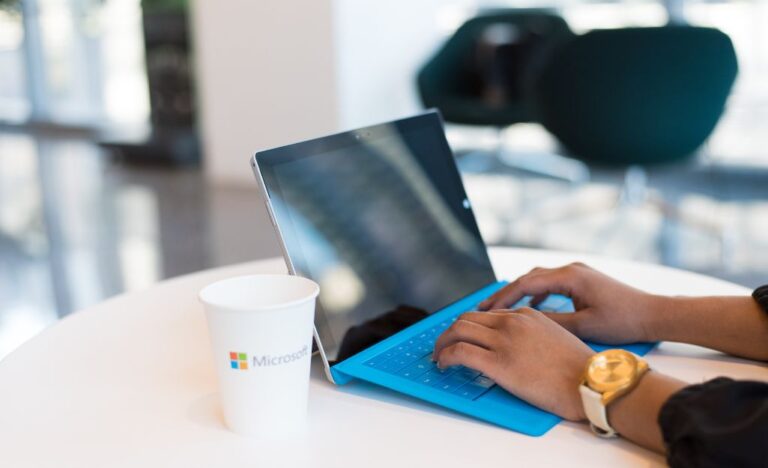 a person using microsoft copilot for powerpoint presentations