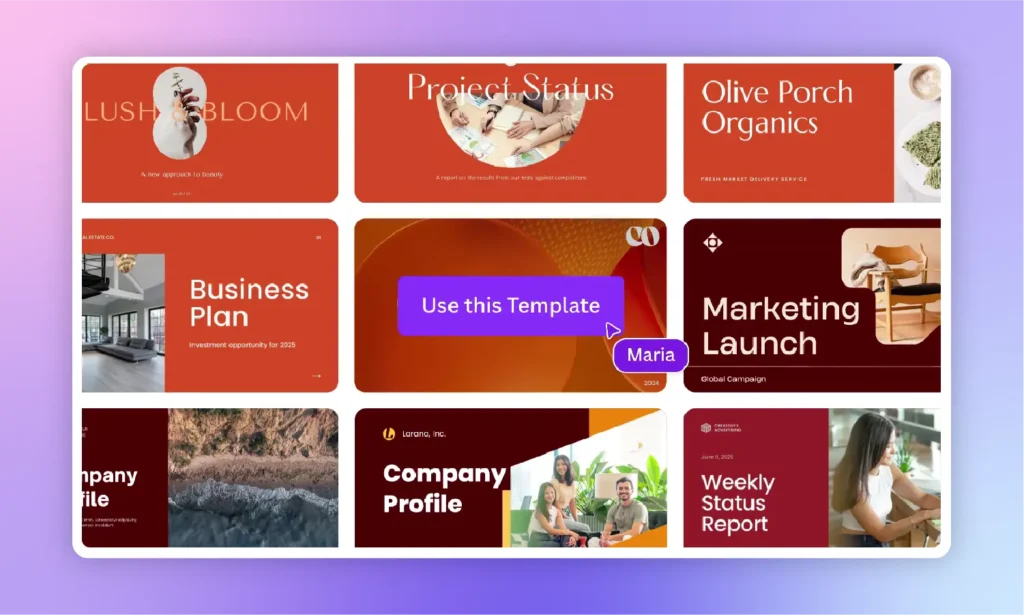 canva presentations templates