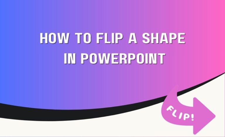 how to flip a shape in powerpoint graphic