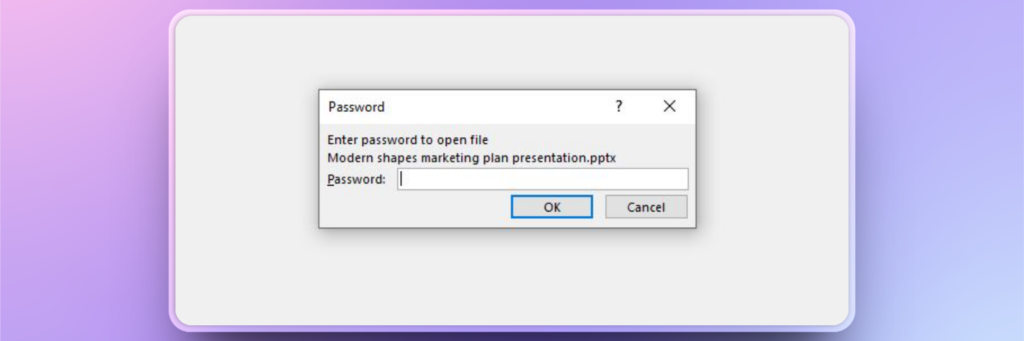 edit password protected file