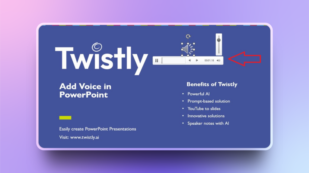 adjust audio controls