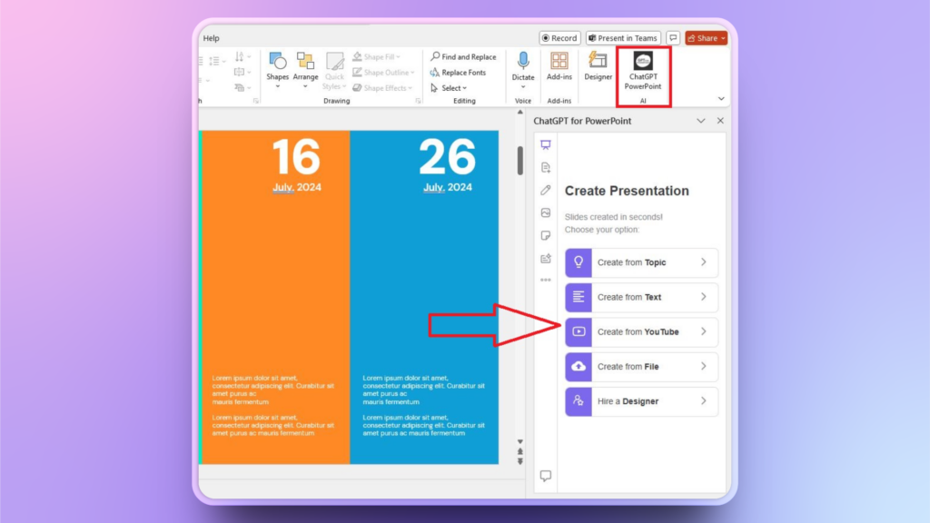 AI presentation maker