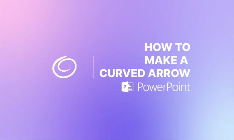 How to Make a Curved Arrow in PowerPoint?