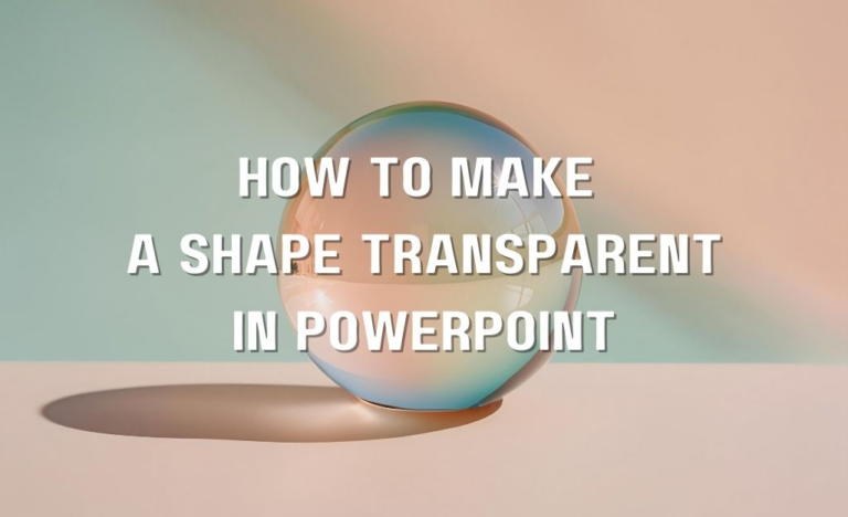 how to make a shape transparent in powerpoint graphic