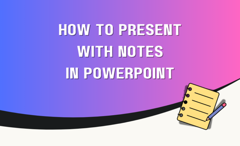 how to present with notes in powerpoint graphic
