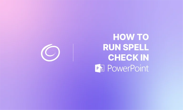 How to Run Spell Check in PowerPoint?