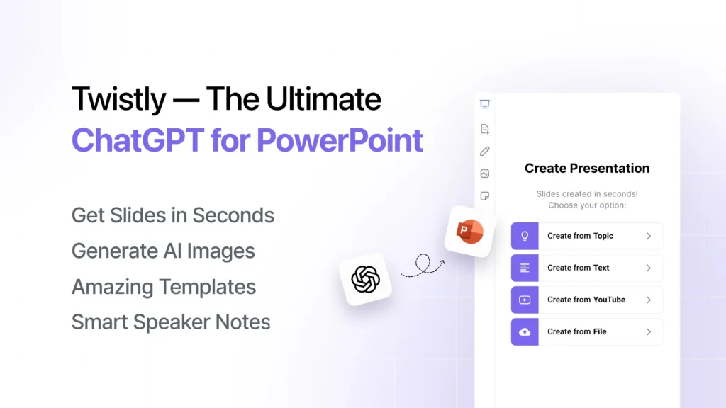 twistly chatgpt for PowerPoint