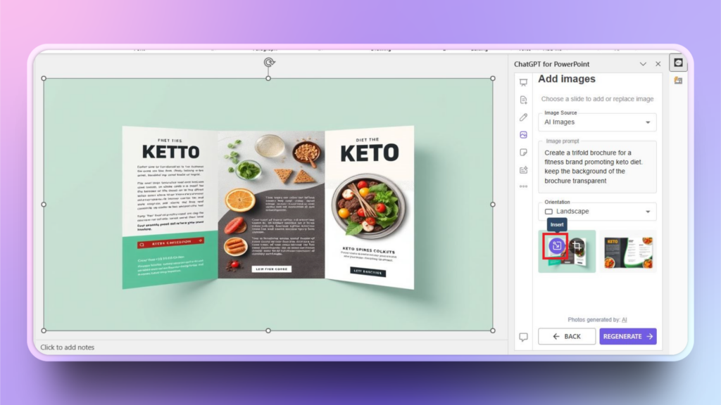 ChatGPT for PowerPoint