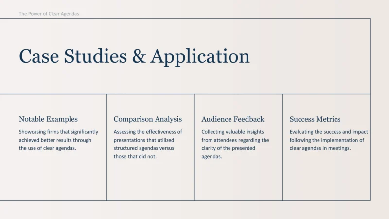 The Power of Clear Agendas-10 The Power of Clear Agendas-10