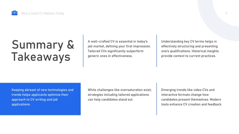 WHY A GOOD CV MATTERS TODAY-11 WHY A GOOD CV MATTERS TODAY-11