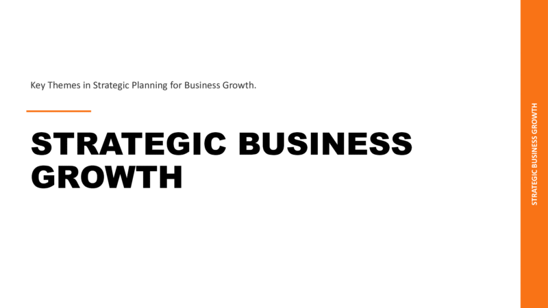 Strategic Plan PowerPoint Template