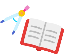 Book and a compass