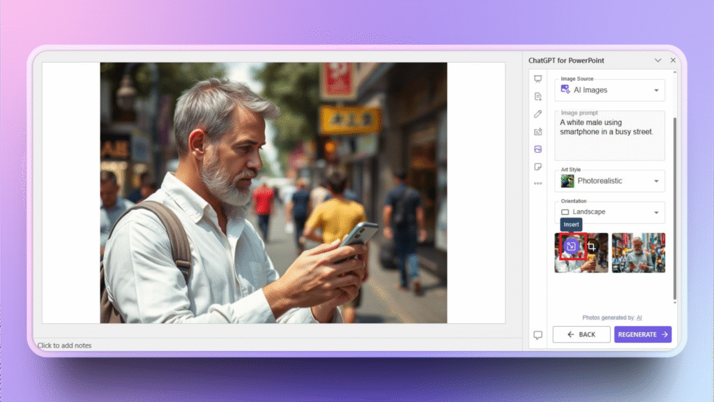 AI image generator for PPT