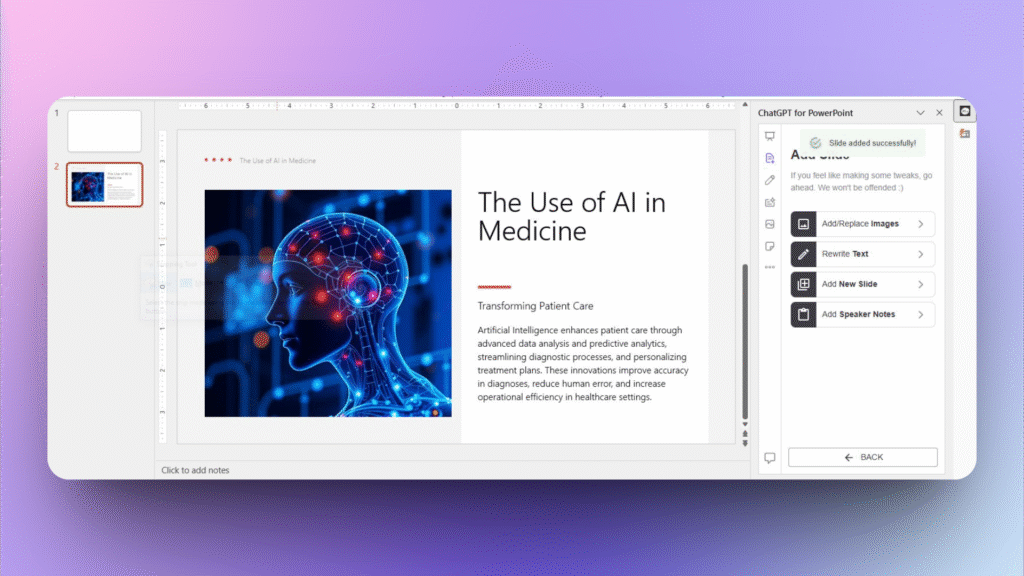Twistly AI presentation maker