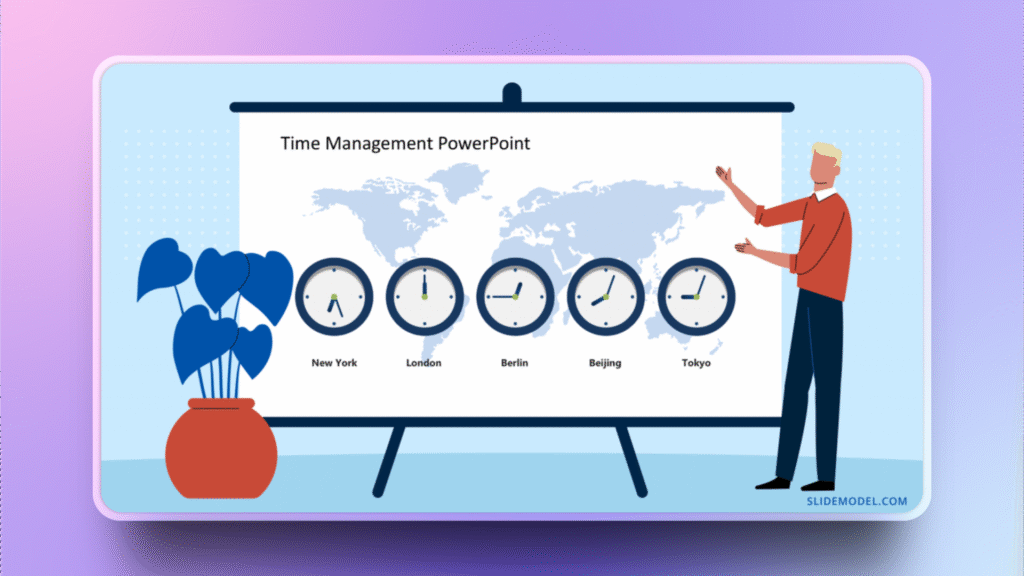 Time management for presentation