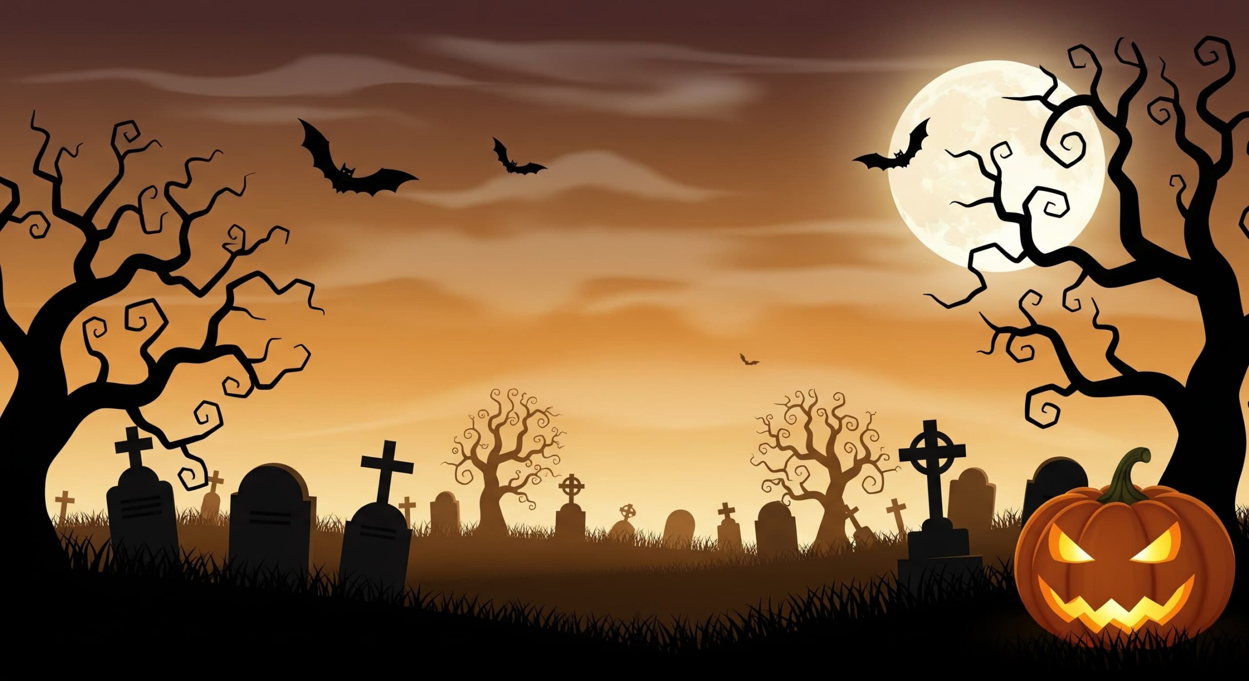Halloween PowerPoint Background Images - Image 2