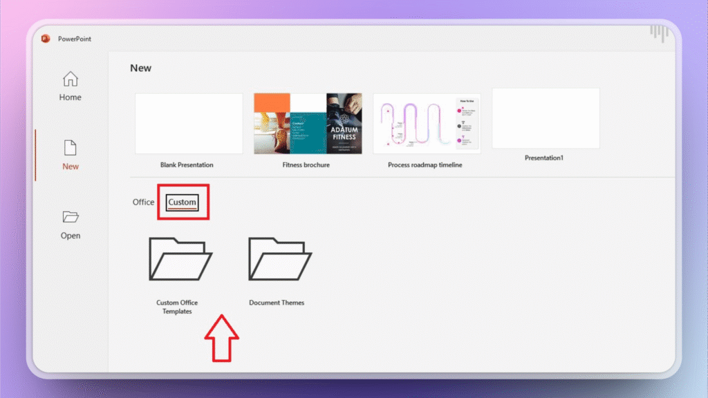 custom PowerPoint templates