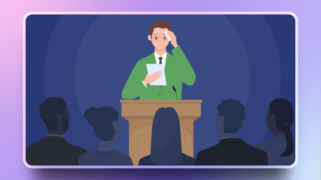 what is fear of public speaking