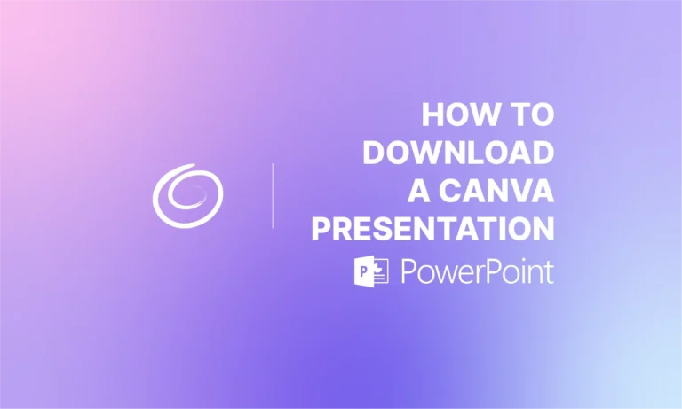 How to Download a Canva Presentation?