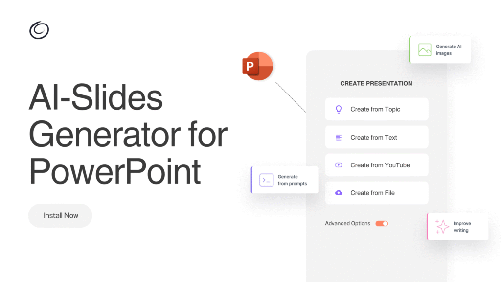 Twistly AI presentation maker