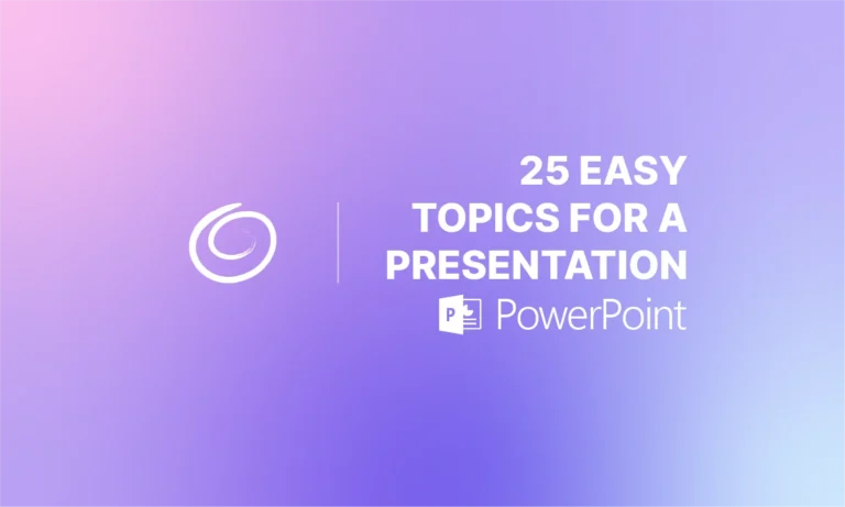 25 Easy Topics for a PowerPoint Presentation