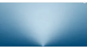 Abstract gradient background with a blue light beam radiating from the bottom center.