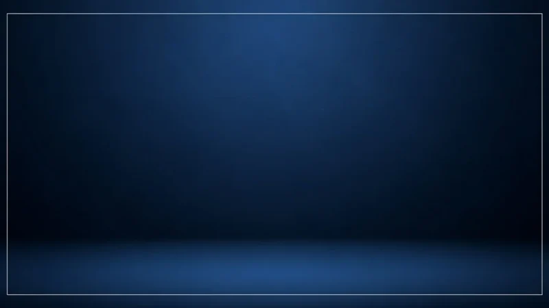 professional dark blue powerpoint background 1.900Z Empty dark blue gradient background with subtle lighting and thin white border.