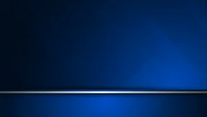 Abstract blue gradient background with a thin horizontal metallic silver line across center.