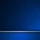 Abstract blue gradient background with a thin horizontal metallic silver line across center.