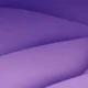 Abstract background with overlapping translucent purple waves and a small white letter "P" in the top left corner.